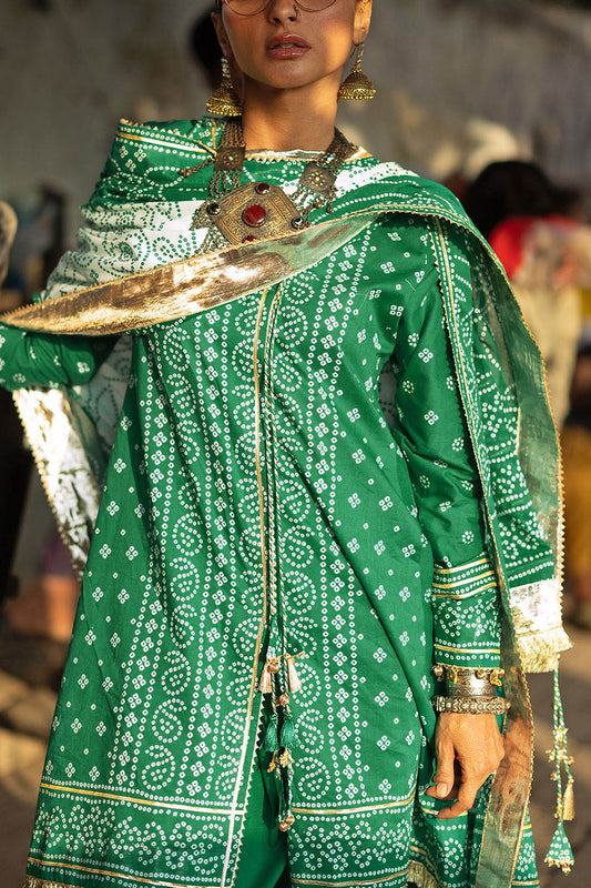3 Piece Printed Lawn Suit CL-62134 A