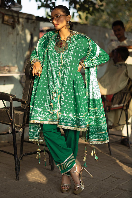 3 Piece Printed Lawn Suit CL-62134 A