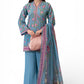 3 Piece Printed Lawn Suit and Dyed Trouser  CL-62136 A