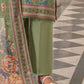 3 Piece Printed Lawn Suit and Dyed Trouser  CL-62136 B