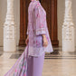 3 Piece Printed Lawn Suit and Dyed Trouser  CL-62141