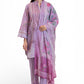 3 Piece Printed Lawn Suit and Dyed Trouser  CL-62141