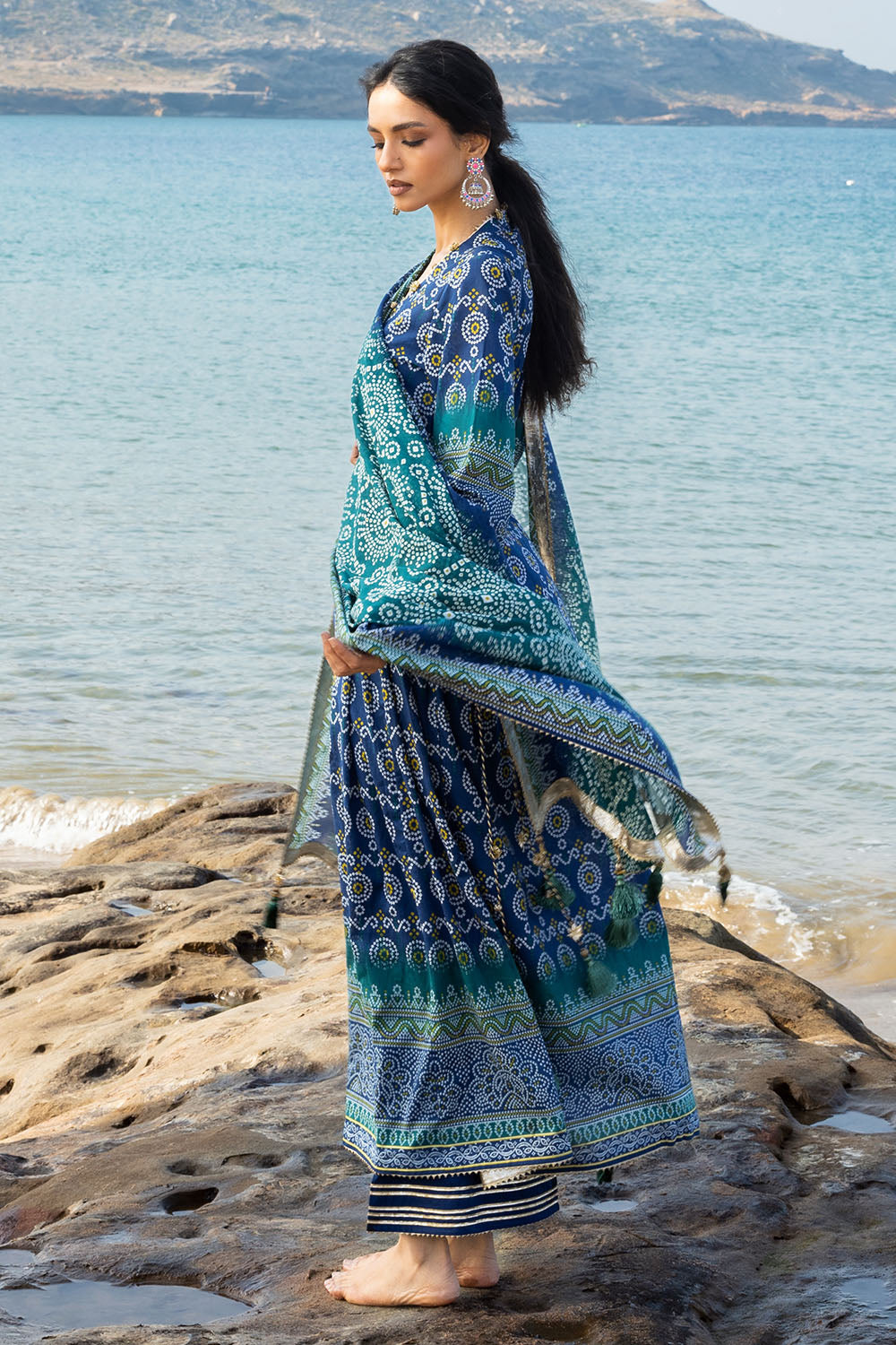 3 Piece Printed Lawn Suit CL-62149 B