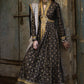 3 Piece Gold Printed Lawn Suit with Gold and Lacquer Printed Mehsuri Dupatta and Dyed Trouser SP-62011