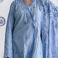 3 Piece Schiffli Embroidered Lawn Suit with Silk Dupatta S-62012