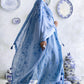 3 Piece Schiffli Embroidered Lawn Suit with Silk Dupatta S-62012