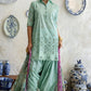 3 Piece Schiffli Embroidered Lawn Suit with Silk Dupatta S-62013