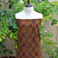 Organic Dye Rang-e-Hina Badam Ajrak Design Dress – Hand Block Printed Unstitched Two-Piece (Shirt & Dupatta)