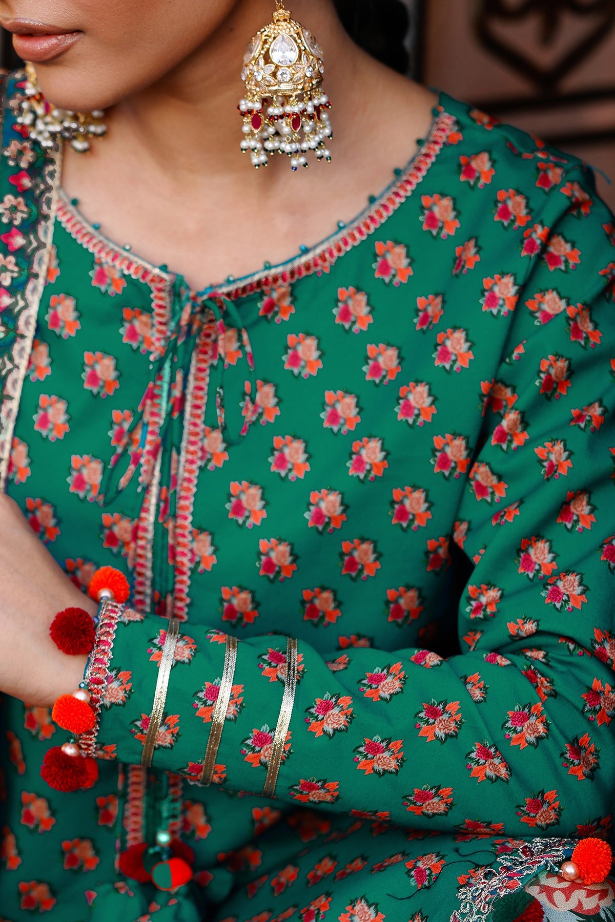 3-PC Unstitched Embroidered Lawn Collection CH6-02