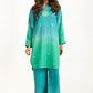 Textured Dobby Printed With Embroidered Co-Ord Set IPST-44978