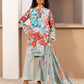 3pc Unstitched Printed Silk Lawn Suit (ASI062)