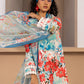 3pc Unstitched Printed Silk Lawn Suit (ASI062)