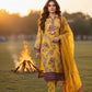 3PC Unstitched Printed Silk Lawn Suit (SUNS7ASI338)