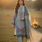 3PC Unstitched Printed Silk Lawn Suit (SUNS7ASI321)