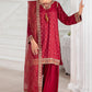 3-PC Embroidered Raw-Silk Suit CMA-5-048