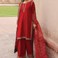 3-PC Embroidered Raw-Silk Suit CMA-5-107