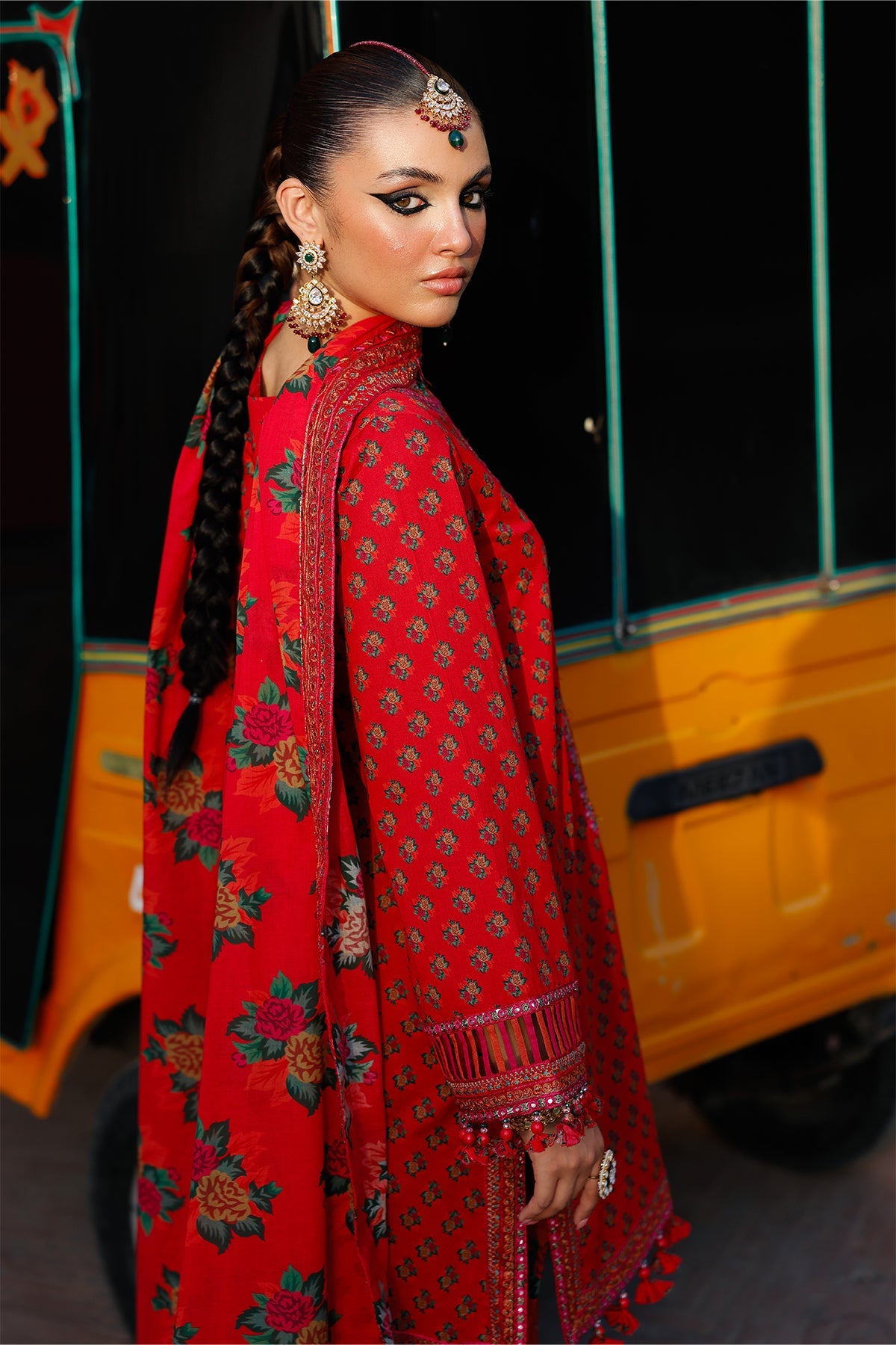 3-PC Unstitched Embroidered Lawn Collection CH6-03