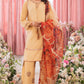 3-PC Embroidered Raw-Silk Suit CMA-5-80