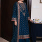 3-PC Embroidered Raw-Silk Suit CMA-5-137A