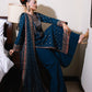 3-PC Embroidered Raw-Silk Suit CMA-5-137A