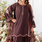 3-PC Embroidered Raw-Silk Suit CMA-5-108