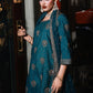 3-PC Embroidered Raw-Silk Suit CMA-5-146
