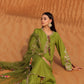 3-PC Embroidered Raw-Silk Suit CMA-5-105