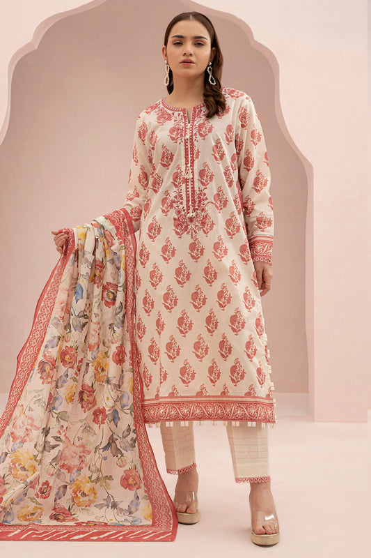 Embroidered Shirt Dupatta - 0563