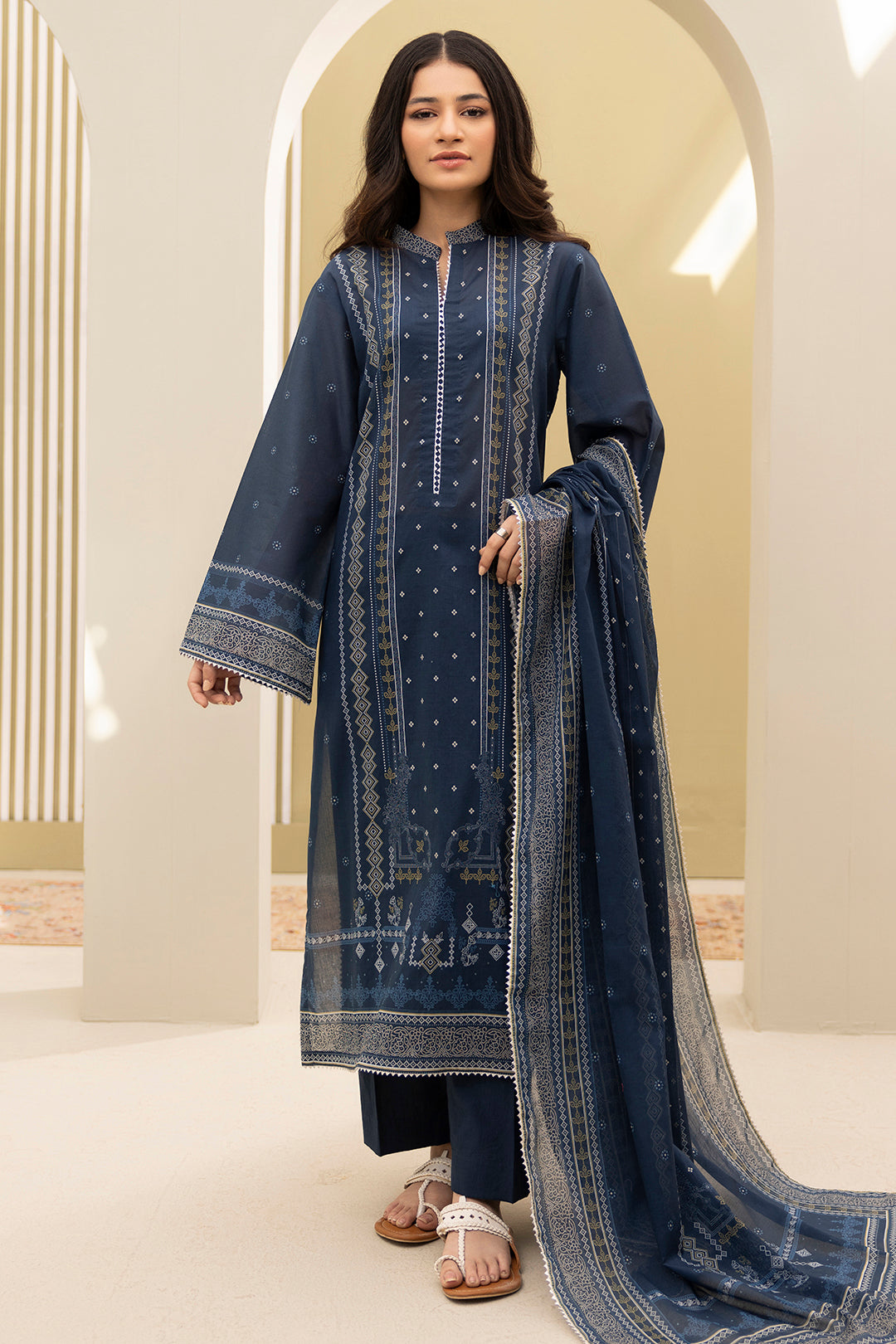 Shirt Shalwar Dupatta - 0496