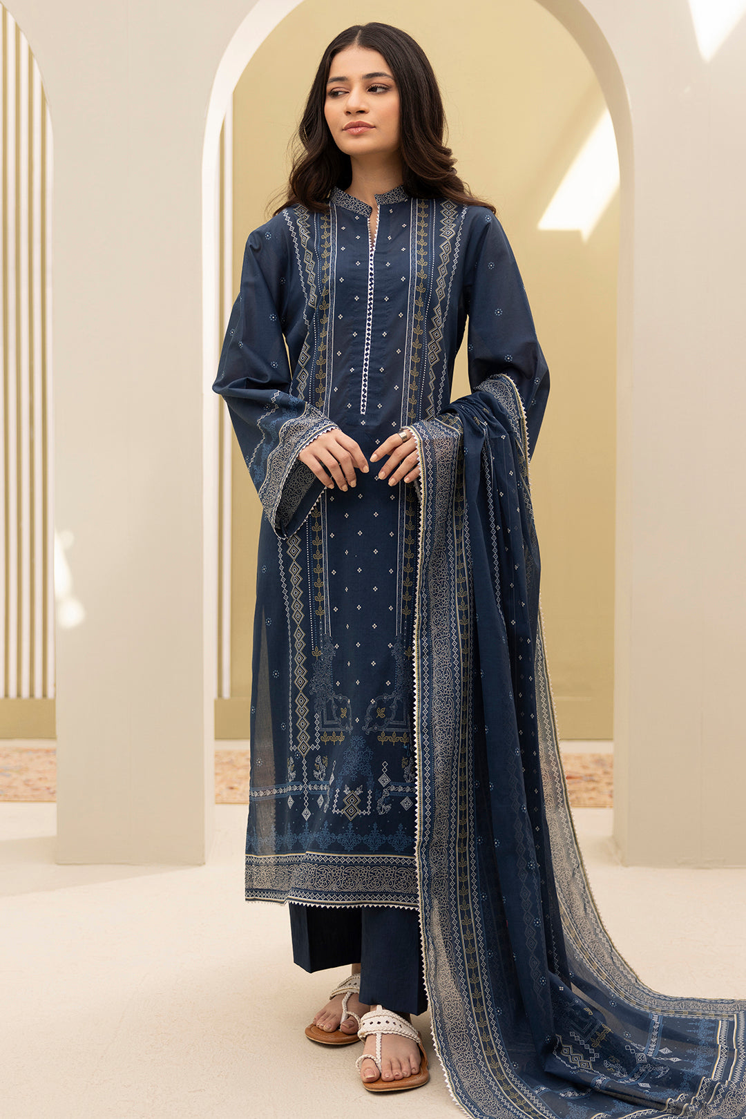 Shirt Shalwar Dupatta - 0496