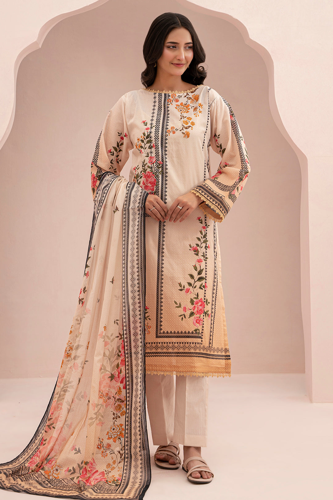 Shirt Shalwar Dupatta - 0577