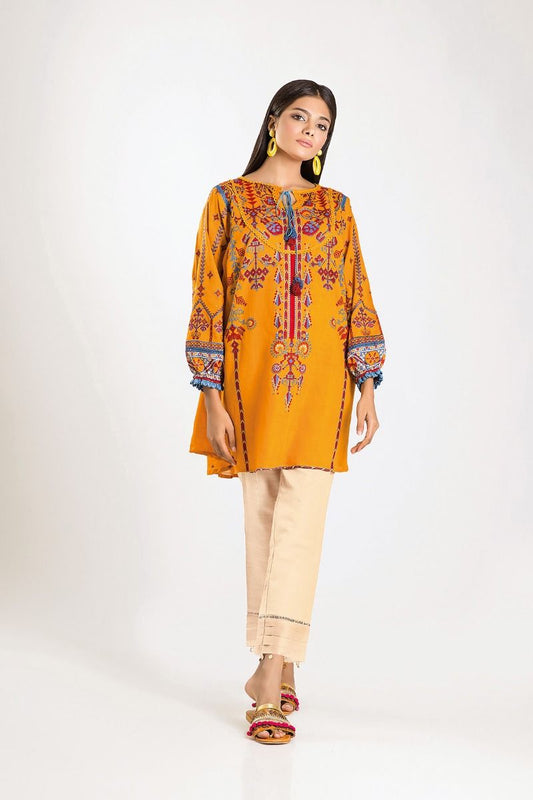 Khaadi- 2pcs Orange