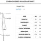 Embroidered Khaddar Shirt