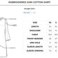 Embroidered Zari Cotton Shirt