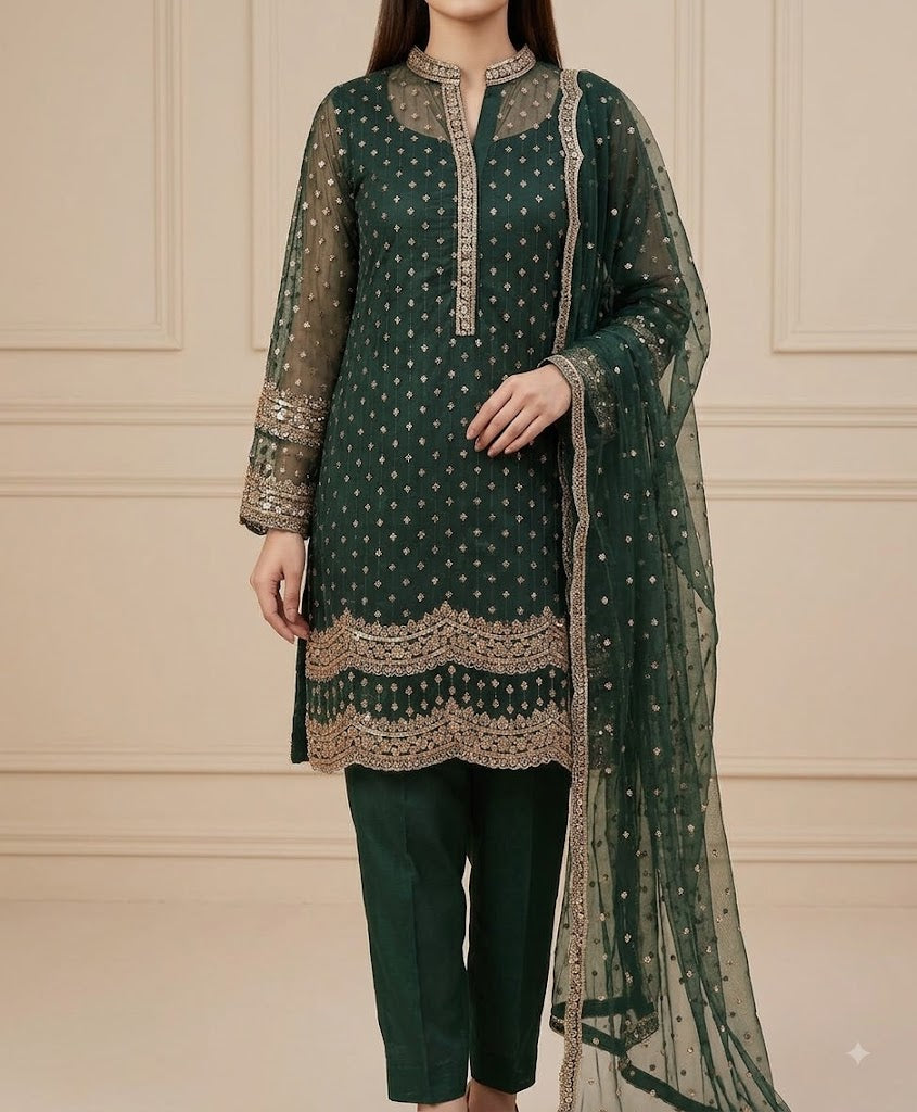 Sequin Thread - Emb Chiffon