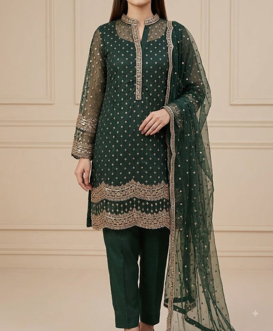 Sequin Thread - Emb Chiffon