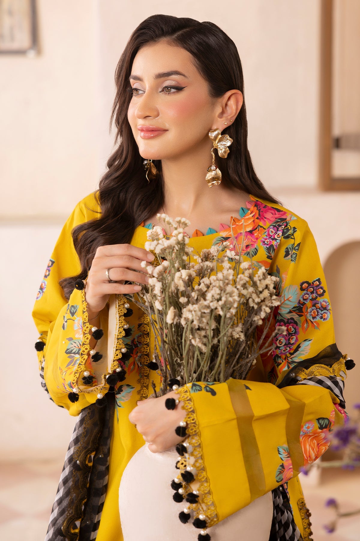 3-PC Unstitched Embroidered Lawn Collection CH6-12