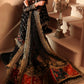 3-PC Unstitched Embroidered  Luxury Chiffon  DJW6-04
