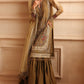 3-PC Unstitched Embroidered  Luxury Chiffon  DJW6-06
