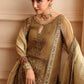 3-PC Unstitched Embroidered  Luxury Chiffon  DJW6-06