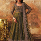 3-PC Embroidered Net Pishwas Suit stm-5-03