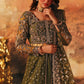 3-PC Embroidered Net Pishwas Suit stm-5-03