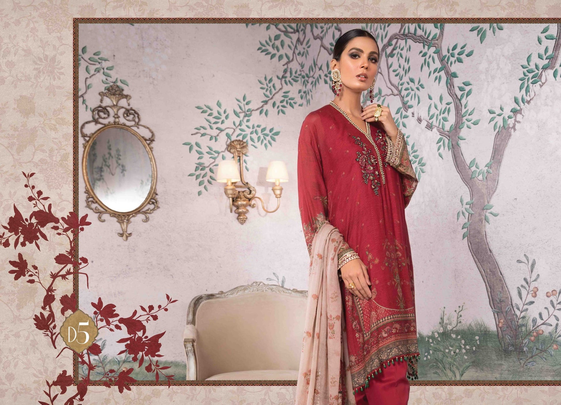 Red Rang Design 5 Scarlet Red Roses β Heer Rang Studio