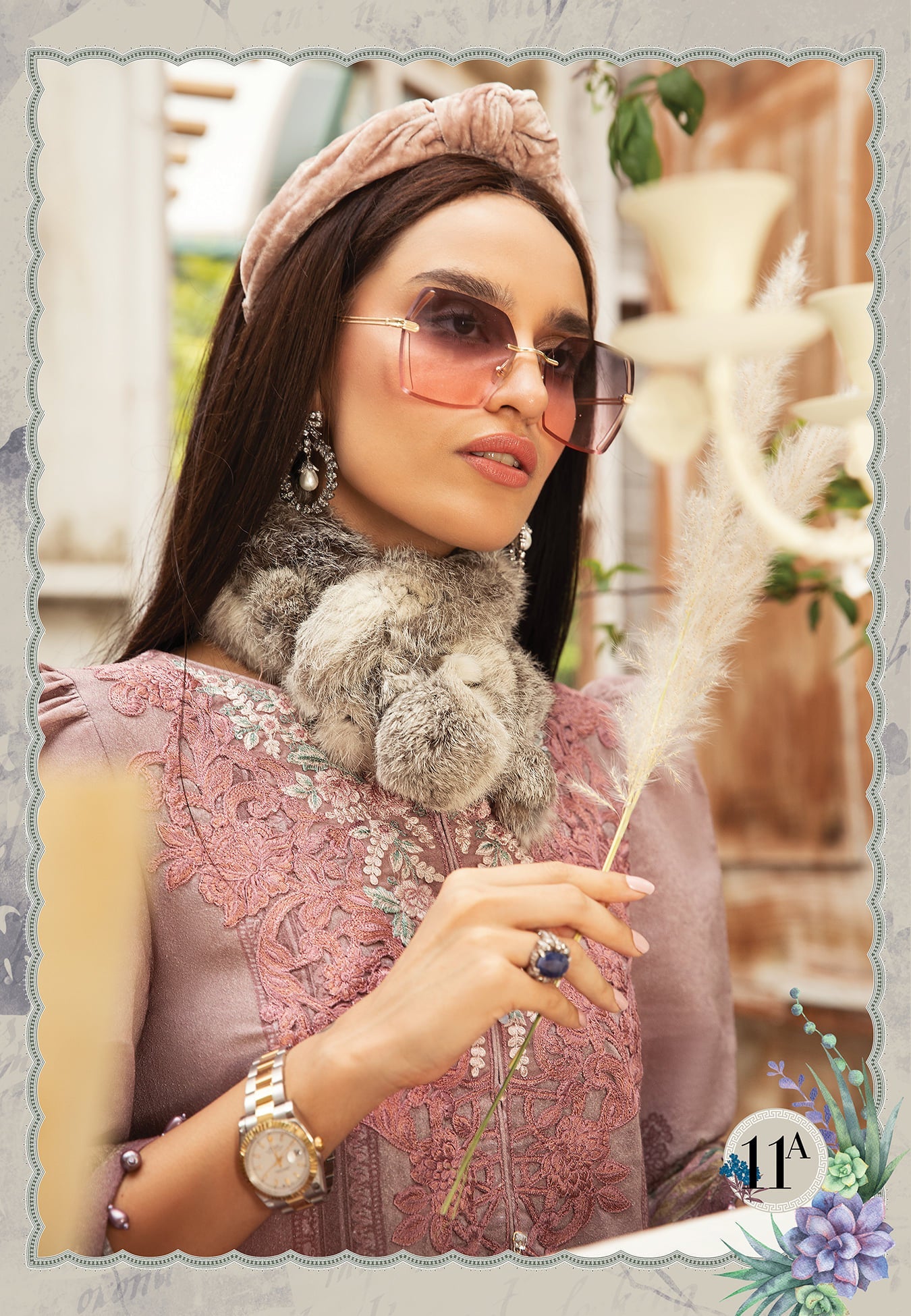 M.Prints MPT-1211-A - Heer Rang