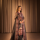 Bagh: Front Open Embroidered Jacket paired with Bootcut Pants