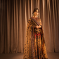 Bahaar: Embroidered Pishwas Paired with a Churidar Pyjama