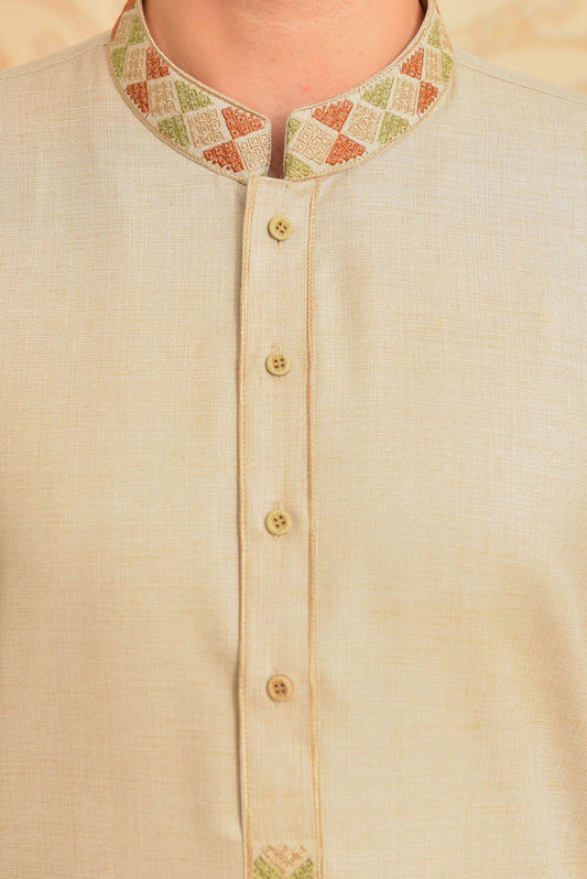 Designed Kurta - 7530-3