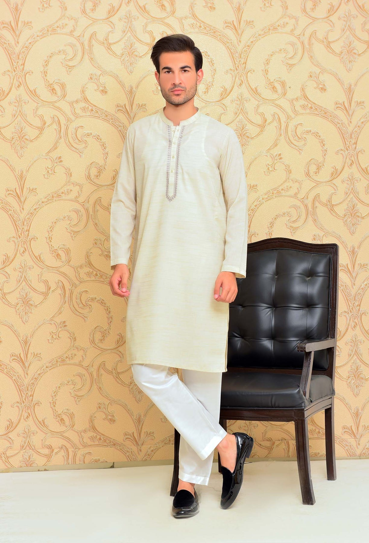 Designed Kurta - 7530-4