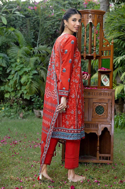 3PC Lawn Unstitched Printed Suit CL-32218