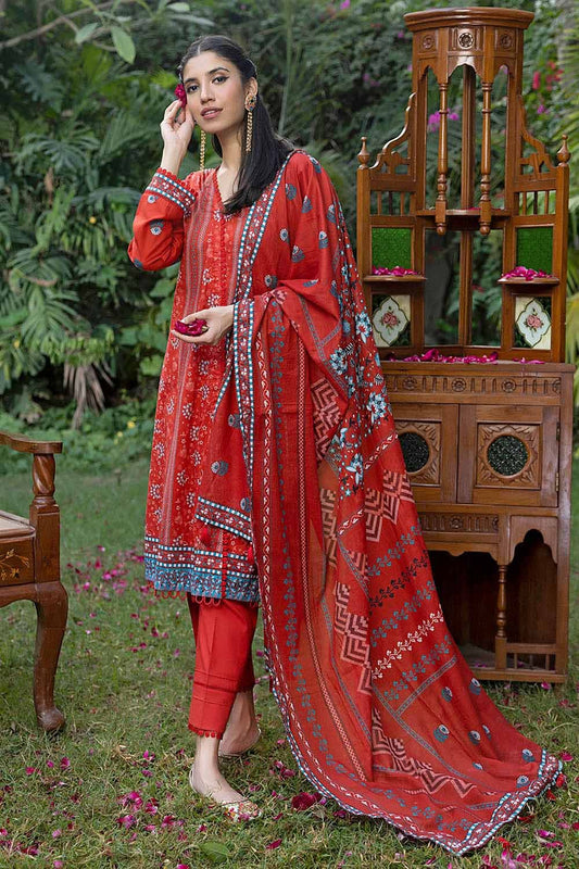 3PC Lawn Unstitched Printed Suit CL-32218